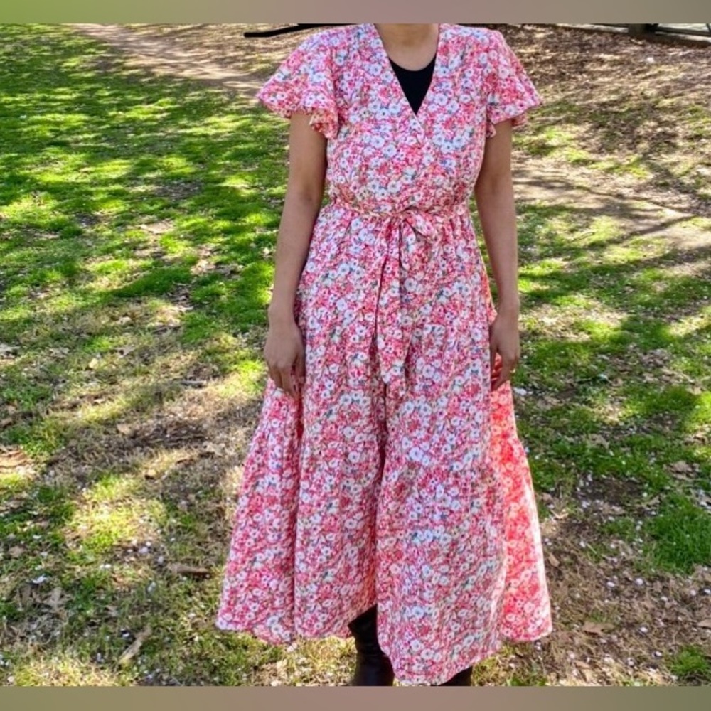 Beautiful long floral dress from shein
